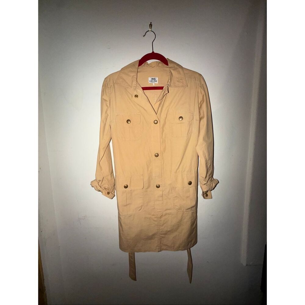 Size XS tan CELINE dress
